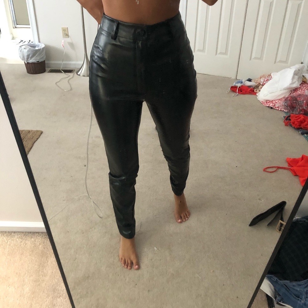 faux leather